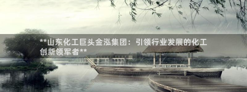 球盟会官方最新入口：**山东化工巨头金泓集团：引领行业发展的